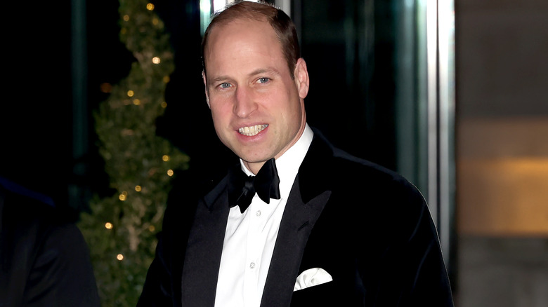 Prince William smiling