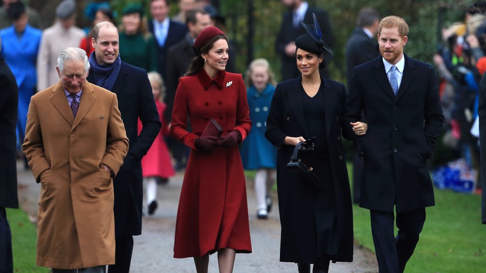 royal christmas walk to church