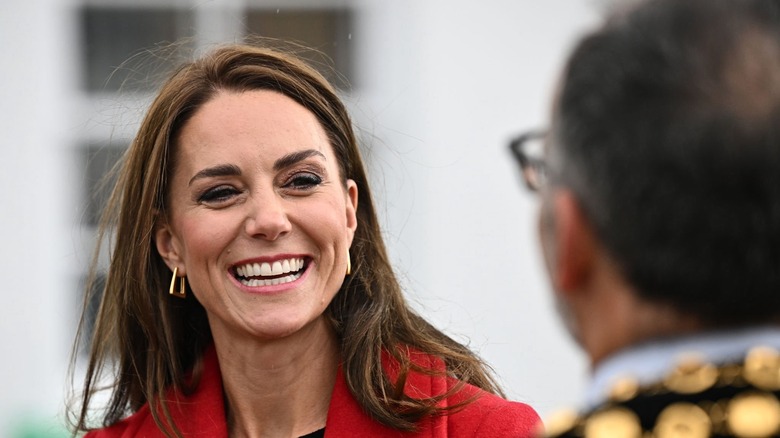 Princess Catherine smiling