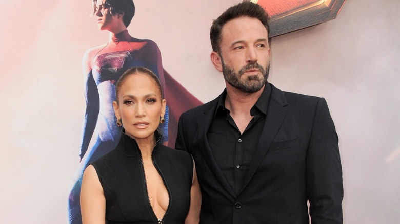 Jennifer Lopez and Ben Affleck at event