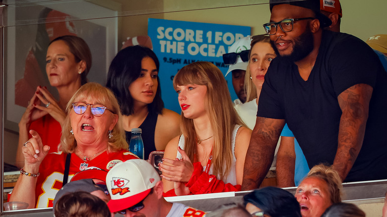 Taylor Swift at a Kansas City Chiefs game