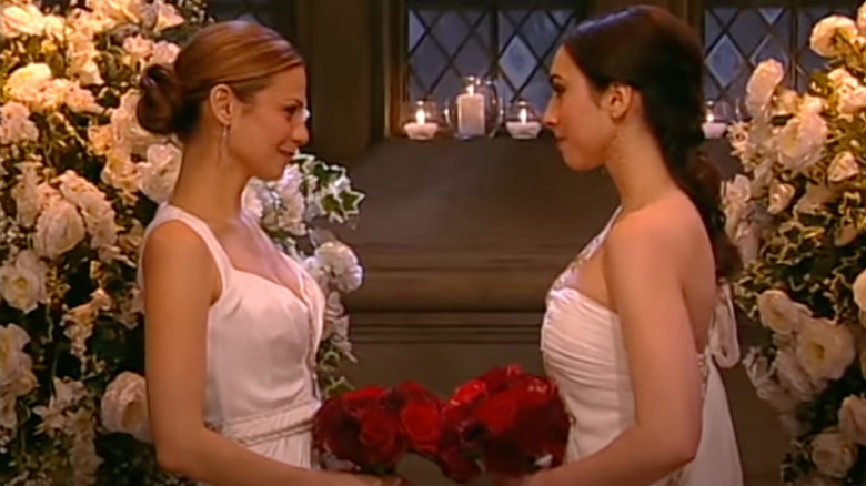 Reese and Bianca at their wedding