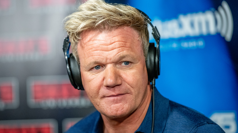 Gordon Ramsay on a radio show