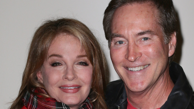 Deidre Hall and Drake Hogestyn of Days of our Lives posing together