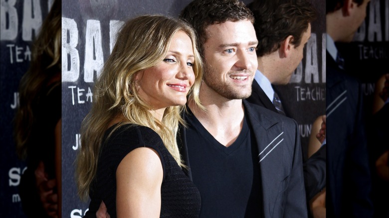 Cameron Diaz and Justin Timberlake together