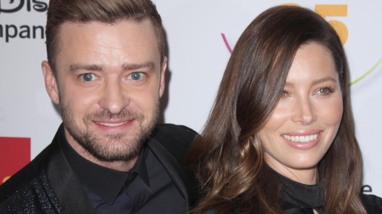 Justin Timberlake and Jessica Biel together