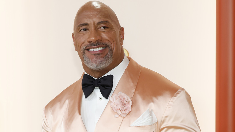 Dwayne 'The Rock' Johnson at the oscars