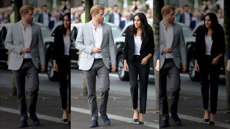 Meghan Markle and Prince Harry visiting Ireland