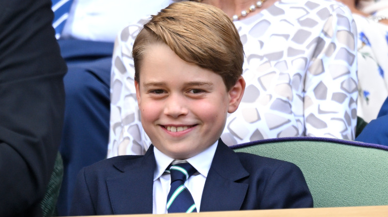 Prince George smiling