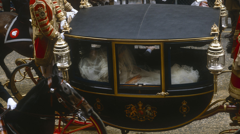 Princess Diana's carriage ride