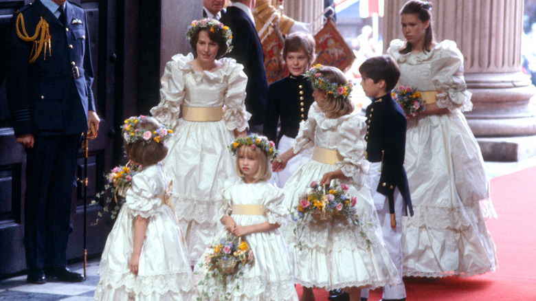 Princess Diana's bridesmaids