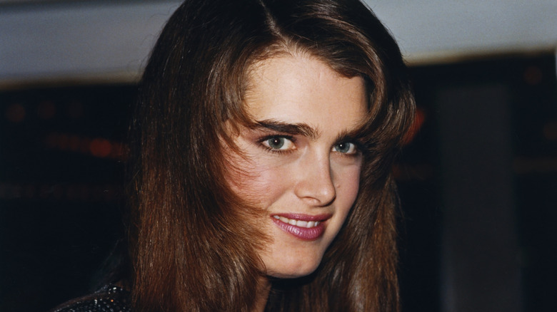 Brooke Shields smiling