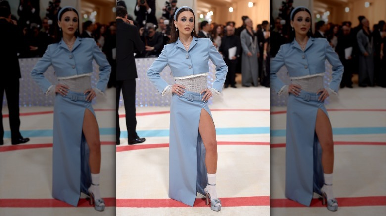 Emma Chamberlain at the met gala