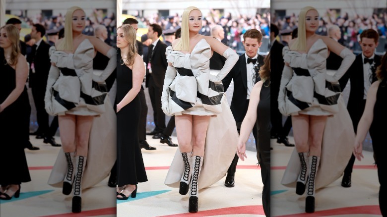 Kim Petras at the met gala