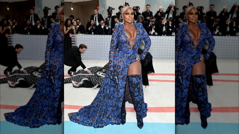 Mary J. Blige at the met gala