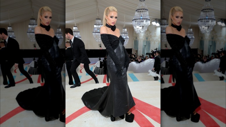 Paris hilton at the met gala