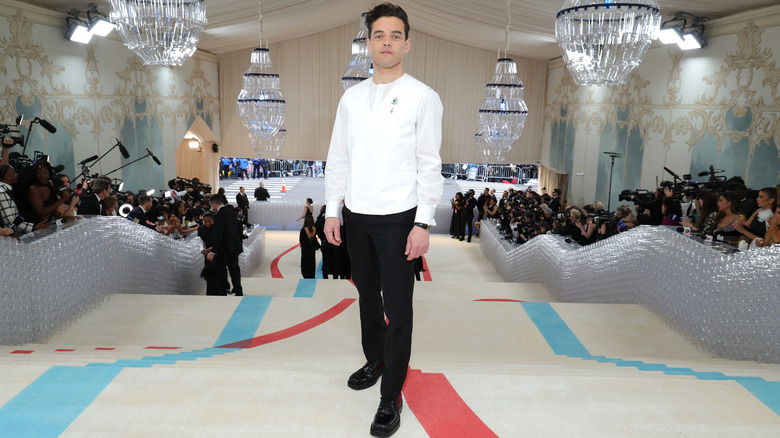 Rami Malek at the met gala