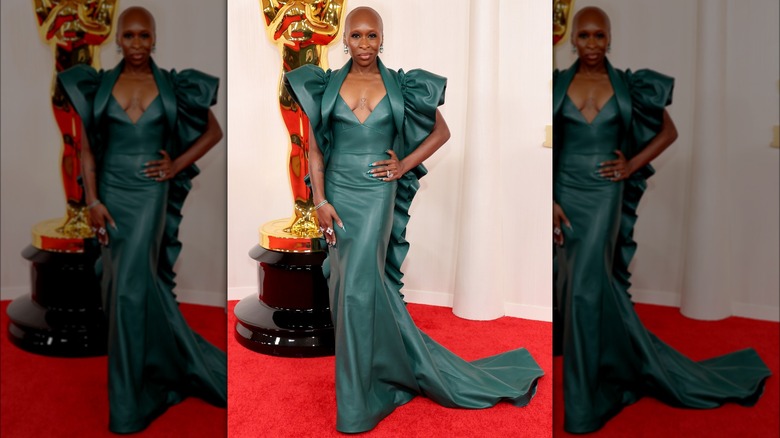 Cynthia Erivo on the red carpet