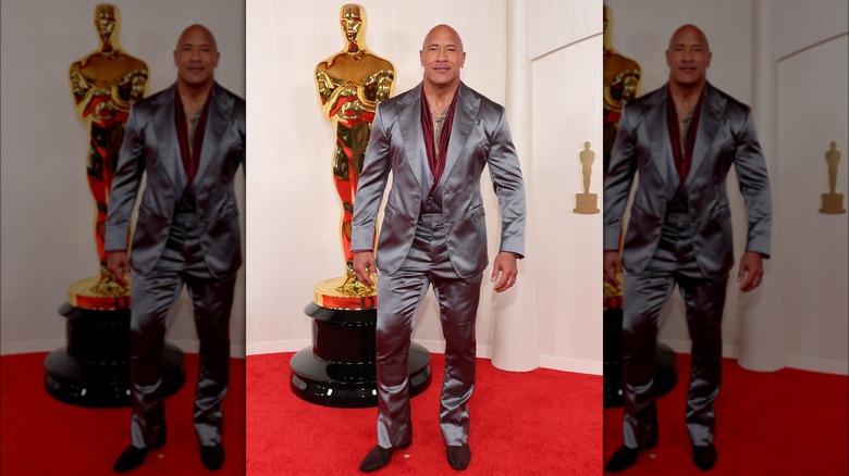 Dwayne 'The Rock' Johnson at the oscars