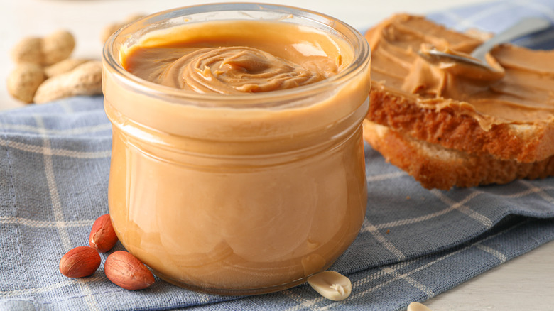 Peanut butter jar