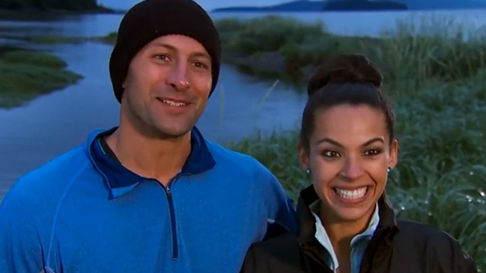 Amazing Race couple Jason Case and Amy Diaz