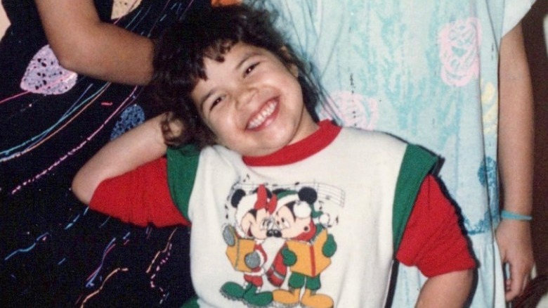 Young America Ferrera posing, smiling