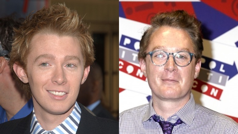 Clay Aiken then and now 