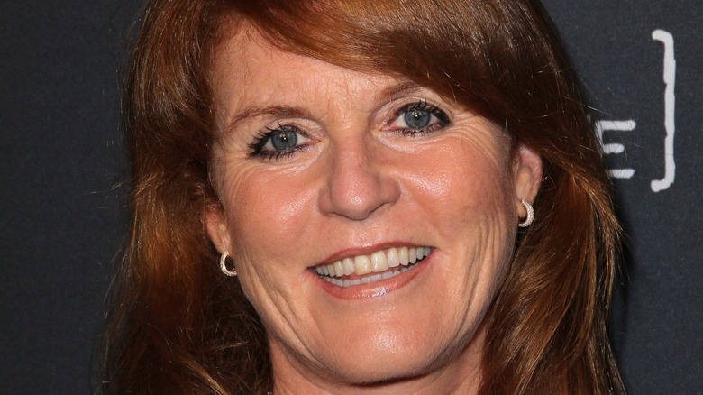 Sarah Ferguson smiling