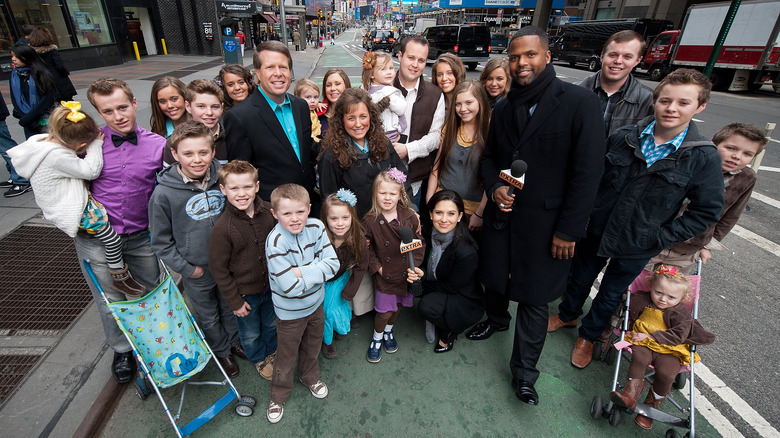 The Duggar family in New York City