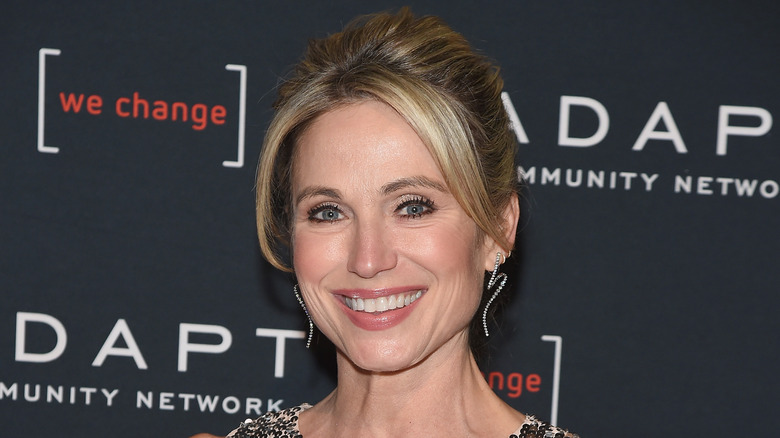 Amy Robach smiles