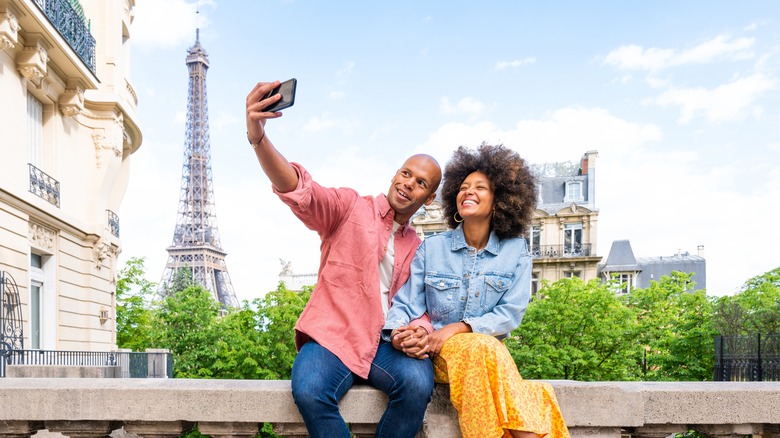 Couple in Paris