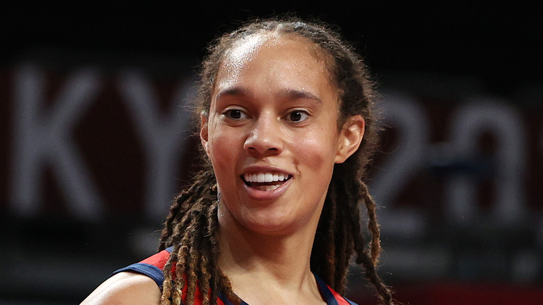 Brittney Griner smiling