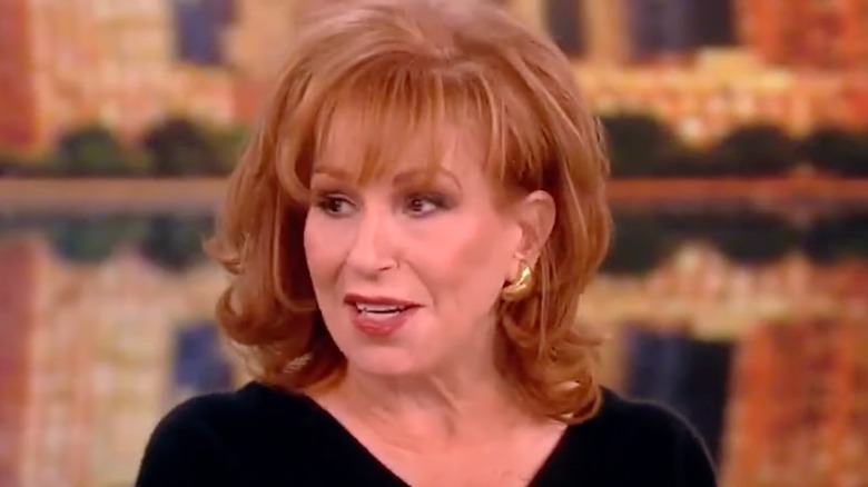 Joy Behar talking