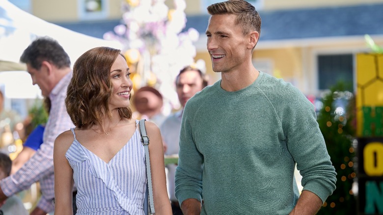 Autumn Reeser and Andrew Walker together in The 27-Hour Day