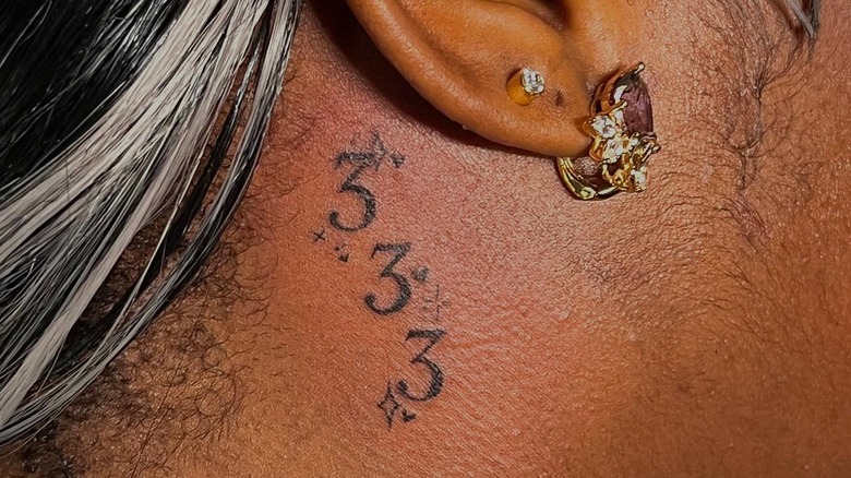 Angel Number Temporary Tattoos  Tatteco