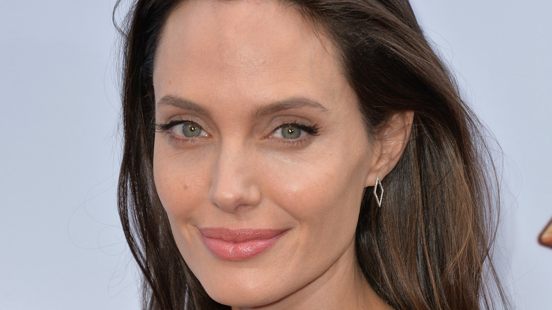 Angelina Jolie smiling