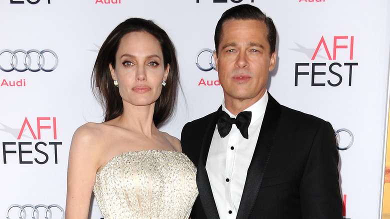 Angelina Jolie and Brad Pitt at AFI Fest