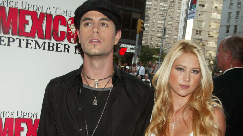 Enrique Iglesias with Anna Kournikova