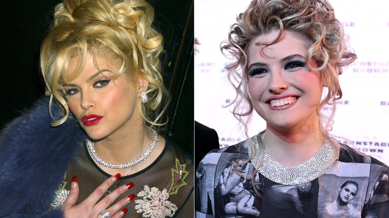 Anna Nicole Smith and daughter Dannielynn Birkhead