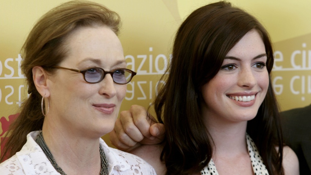 Meryl Streep and Anne Hathaway