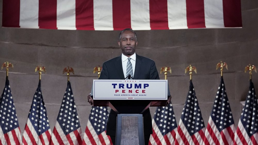 Ben Carson at a Trump Pence Rally