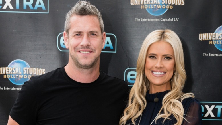 Ant Anstead and Christina Haack at Universal Studios in Universal City, CA (2019)