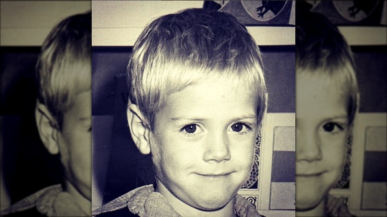 Ant Anstead as a little boy