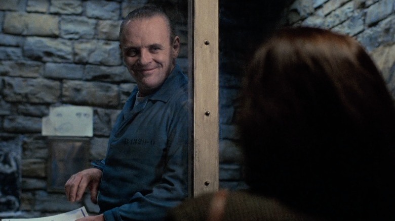 Anthony Hopkins as Hannibal Lecter in Silence of the Lambs 