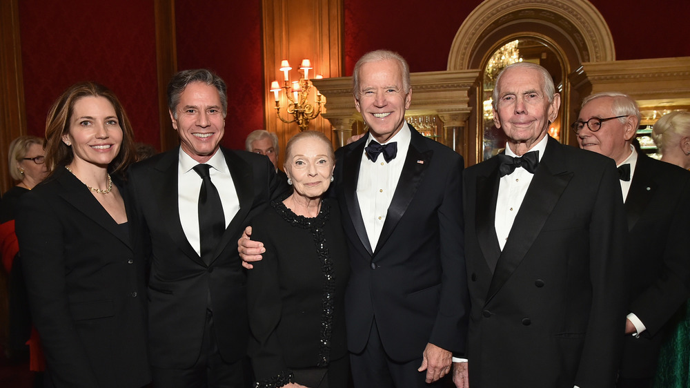 Joe Biden with Tony Blinken and family