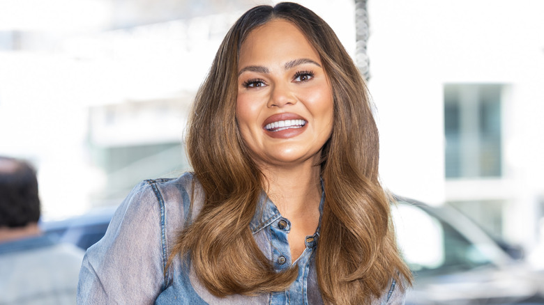 Chrissy Teigen in NYC March 2025