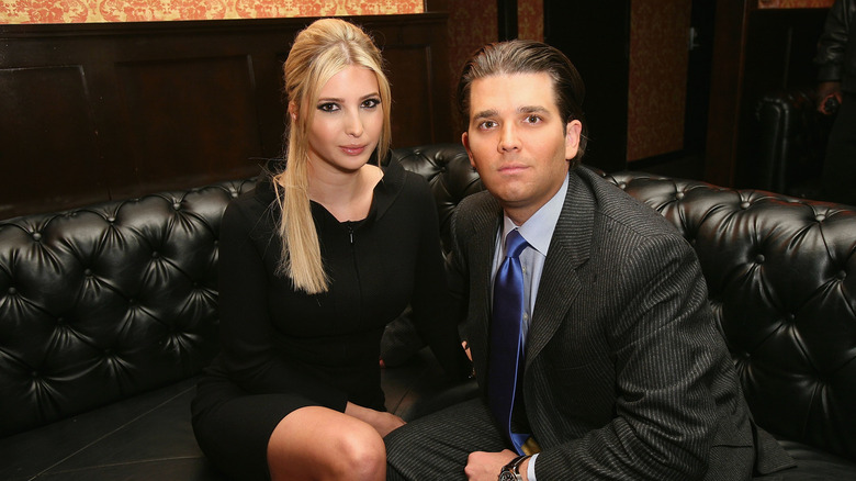 Ivanka Trump and Donald Trump Jr.