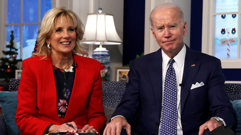 President Biden and wife Jill at an event. 