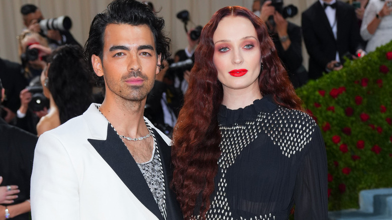 Joe Jonas and Sophie Turner at the 2022 Met Gala