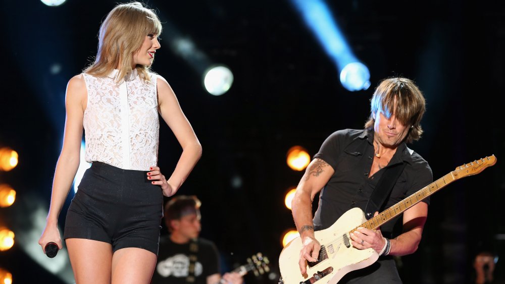 Taylor Swift and Keith Urban